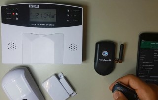 PandwaRF Demo Home Alarm Systems Screenshot