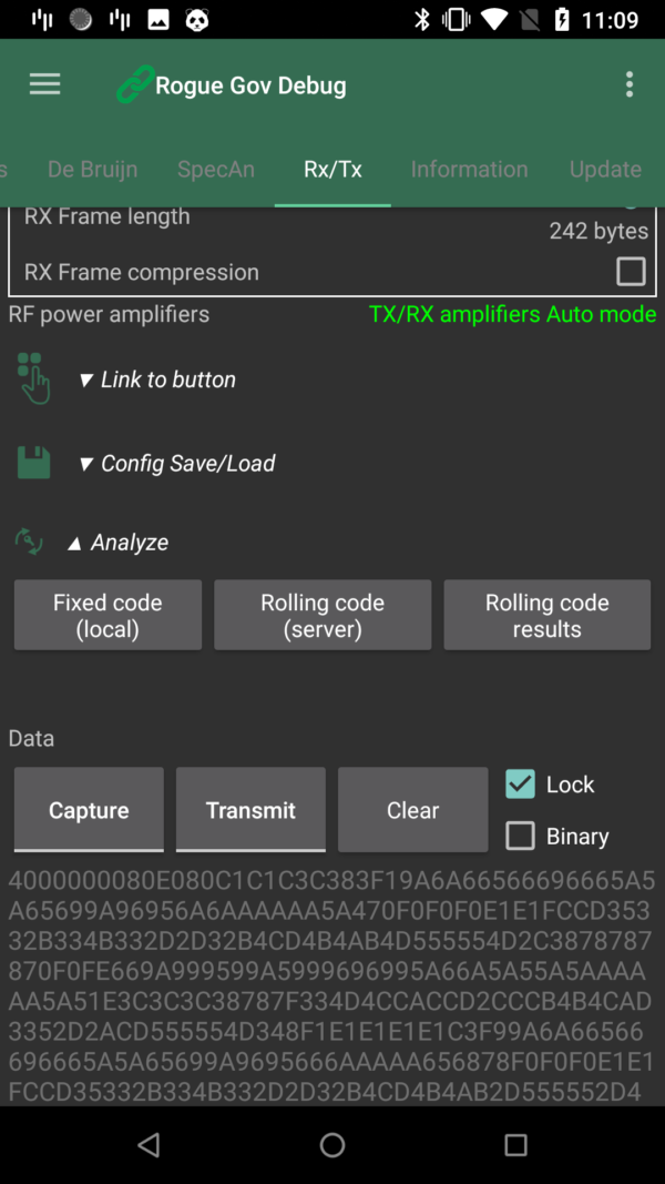 Rolling Code Support For Pandwarf Rogue Pandwarf