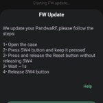 Nordic FW update PandwaRF V3