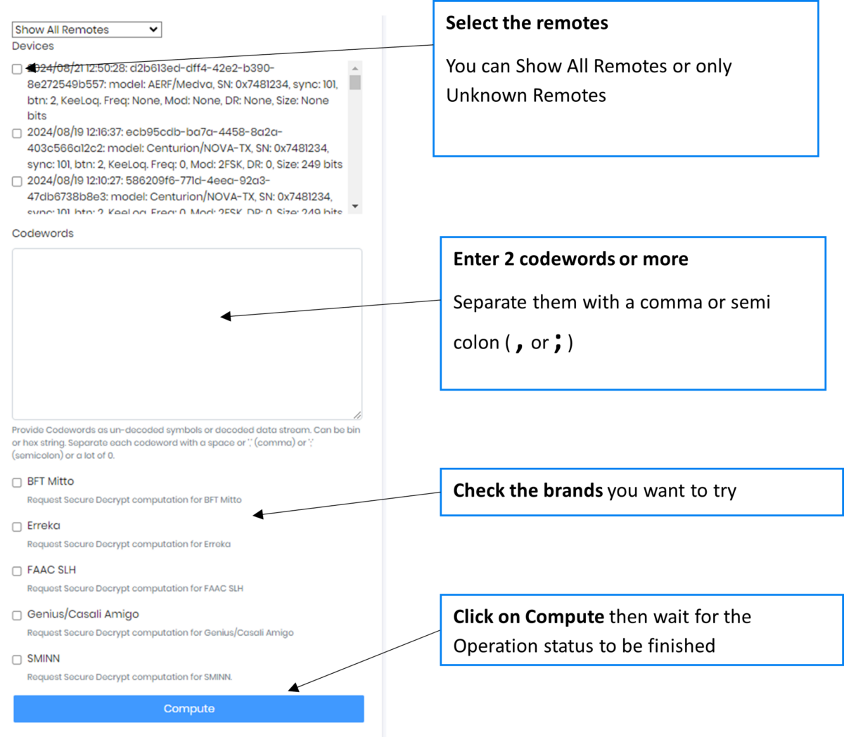 Secure Decrypt feature in Kaiju - PandwaRF