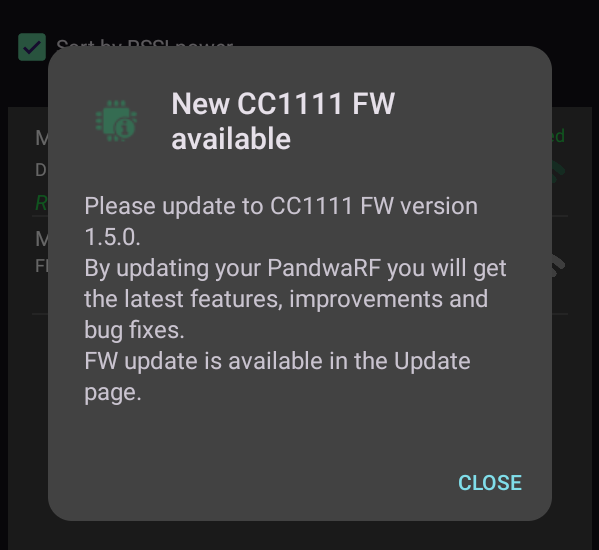 PandwaRF Firmware updates are now secured